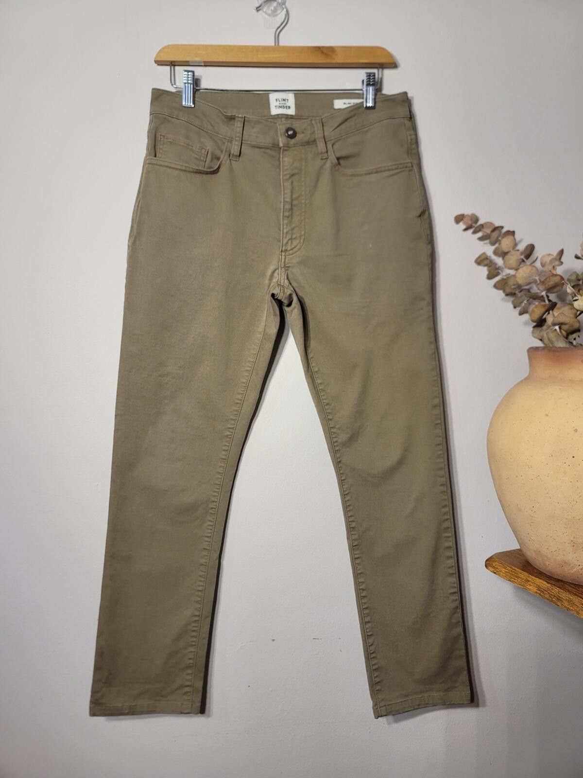 Flint And Tinder Flint and Tinder 365 Pants Slim 30x30 Quiet Lux Minimalist Size US 30 / EU 46 - 1 Thumbnail