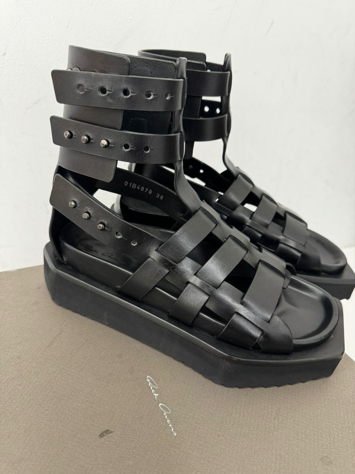 Rick Owens TURBO CYCLOP SANDAL Size US 8 / IT 38 - 1 Thumbnail