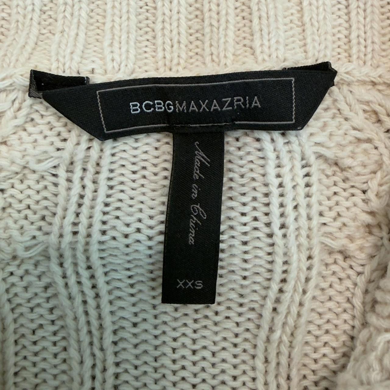 Bcbgmaxazria BCBGMAXAZRIA Women's cream white Cardigans Size US 27 - 4 Thumbnail