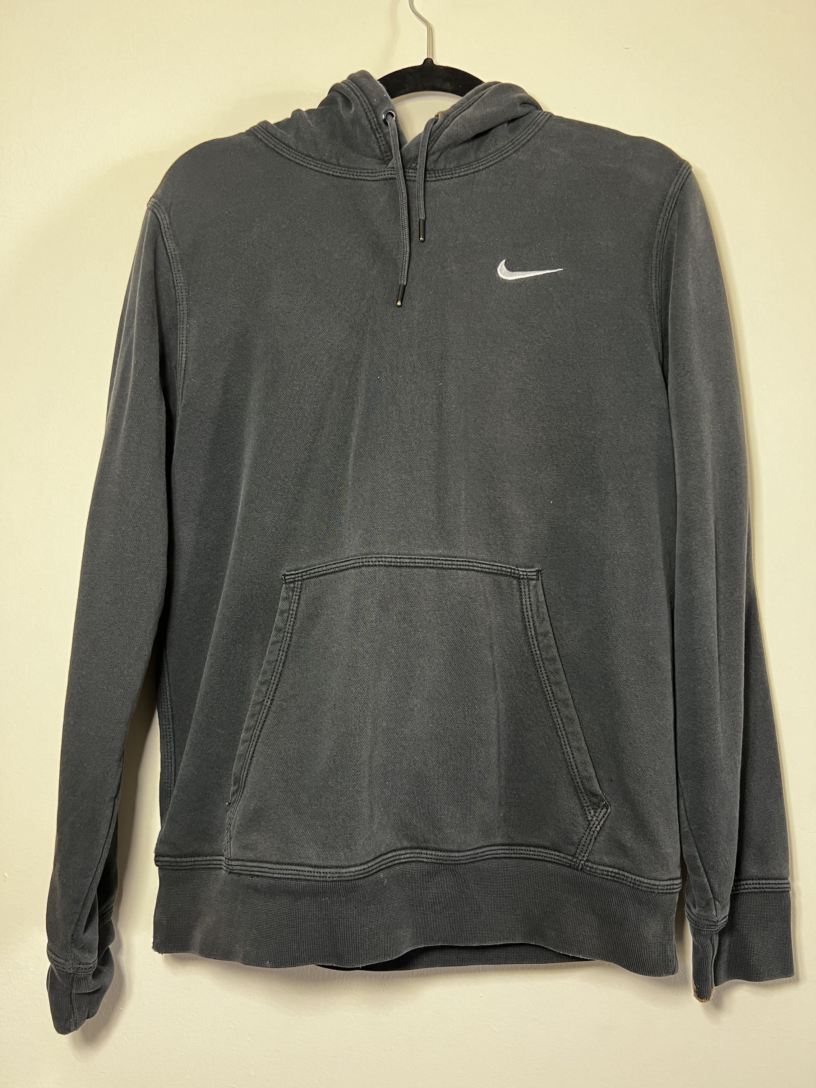 Nike × Vintage Vintage 1990's-Y2K Nike Swish Hoodie Sweatshirt Size US S / EU 44-46 / 1 - 1 Thumbnail