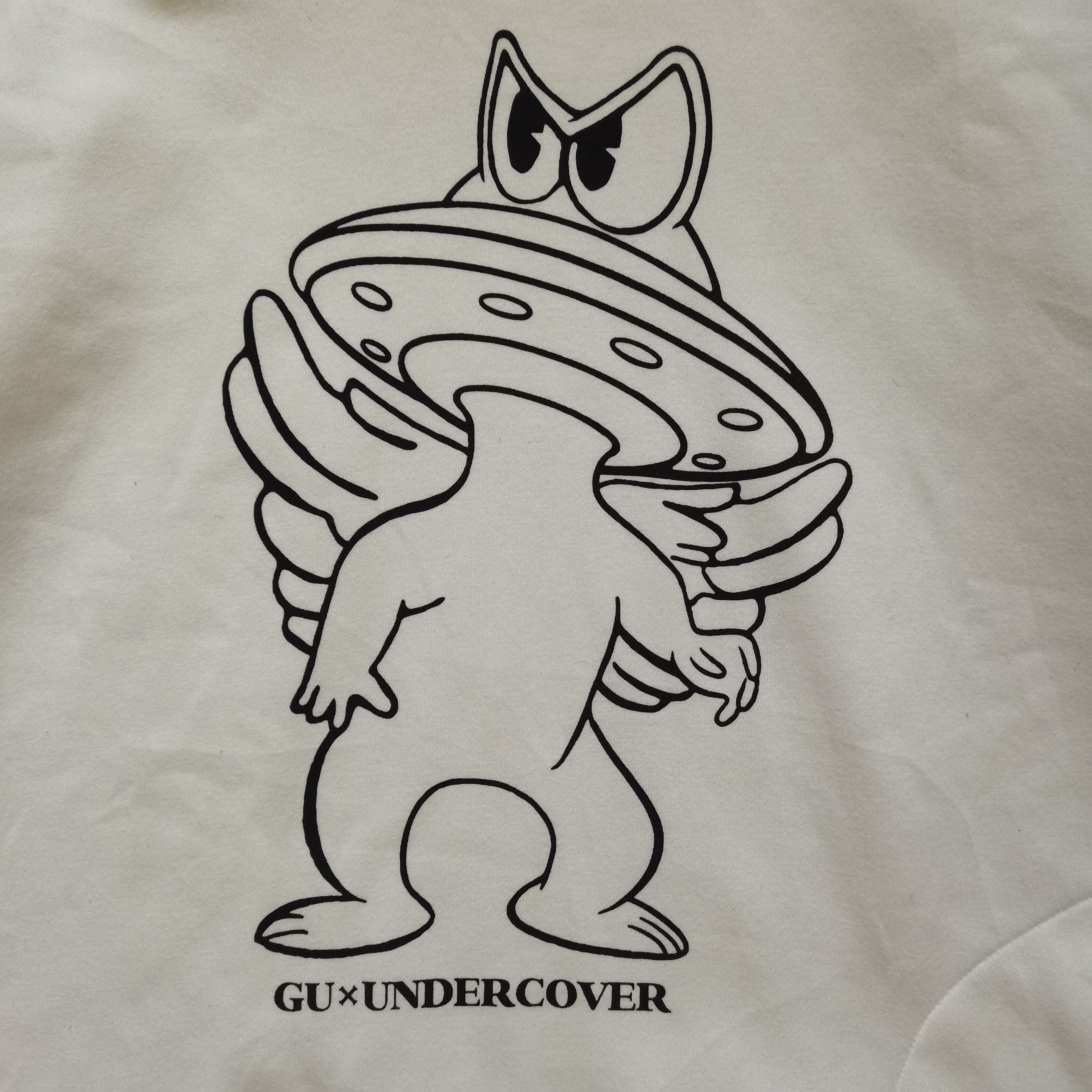 Undercover Offer🔥 Gu X Undercover White Hoodie Size L Size US L / EU 52-54 / 3 - 3 Thumbnail