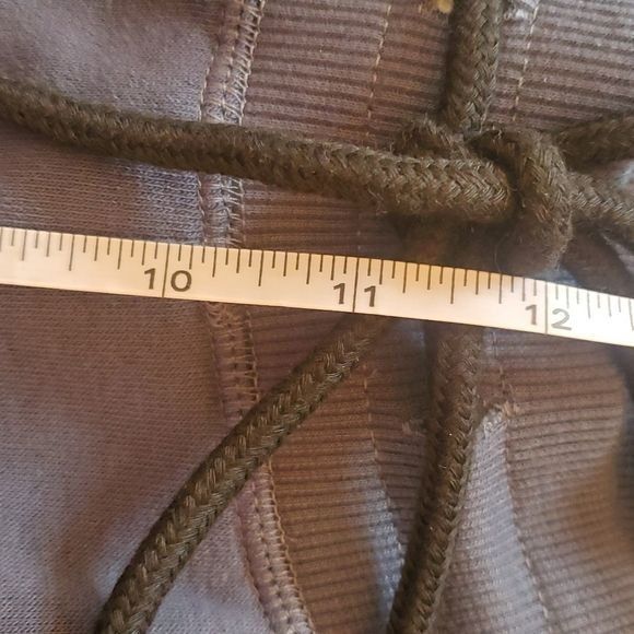 Vintage Blu Rock New York Heather Gray Zippered Pockets Cinched Sz M Size 30" / US 8 / IT 44 - 12 Thumbnail