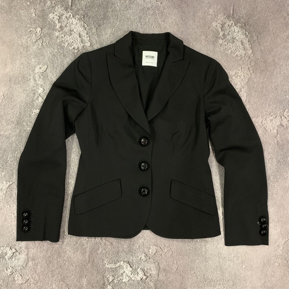 Moschino MOSCHINO Cheap and Chic Black Blazer Size 44 IT 10 US Size M / US 6-8 / IT 42-44 - 1 Thumbnail