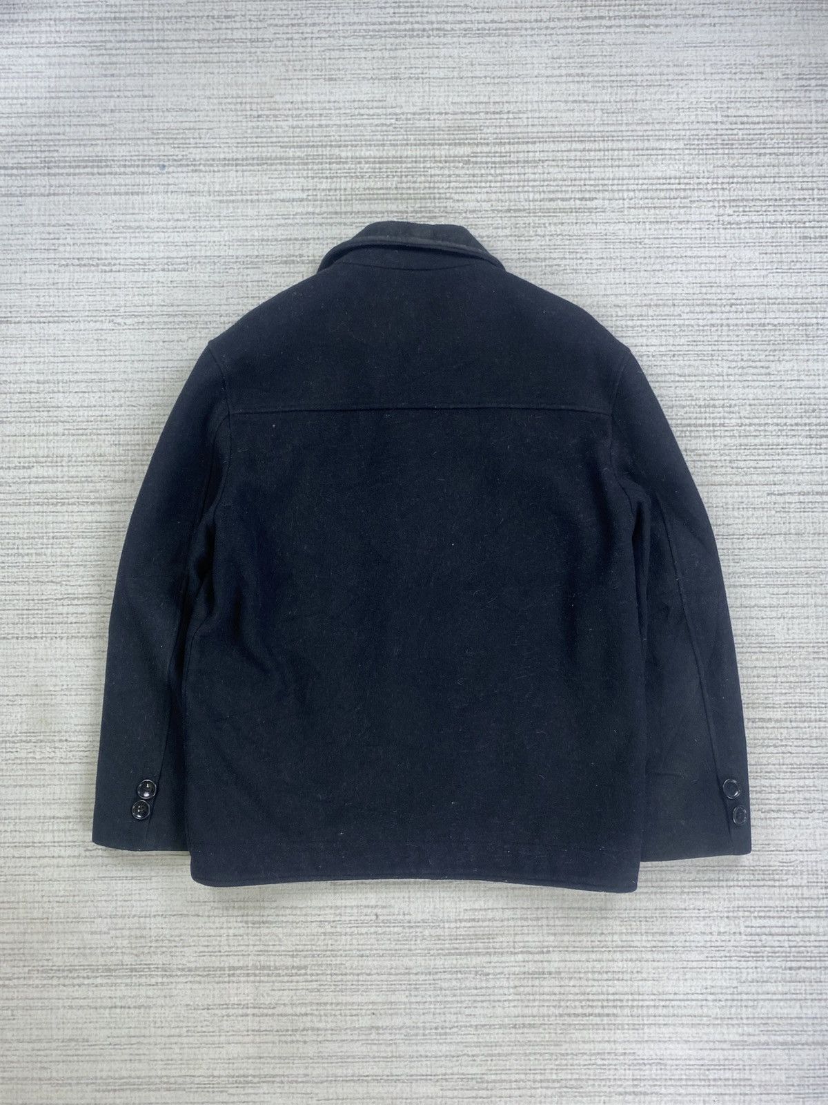 Japanese Brand × Montagut Vintage Montagut Embroidery Logo Wool Zipper Jacket Size US M / EU 48-50 / 2 - 2 Thumbnail