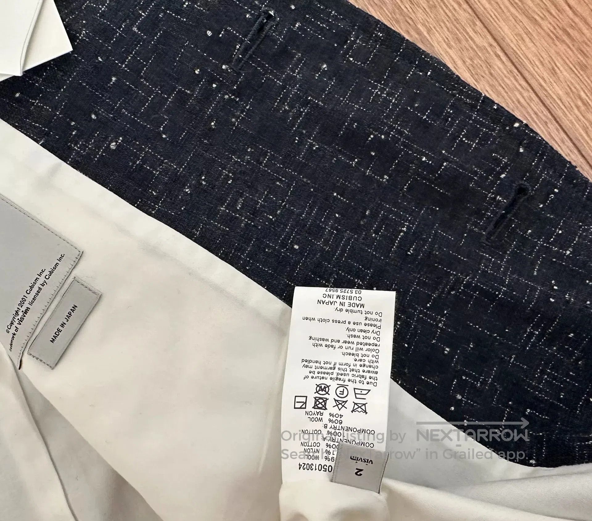 Visvim visvim hopiland blazer vintage knotted yarn. Size US S / EU 44-46 / 1 - 4 Thumbnail