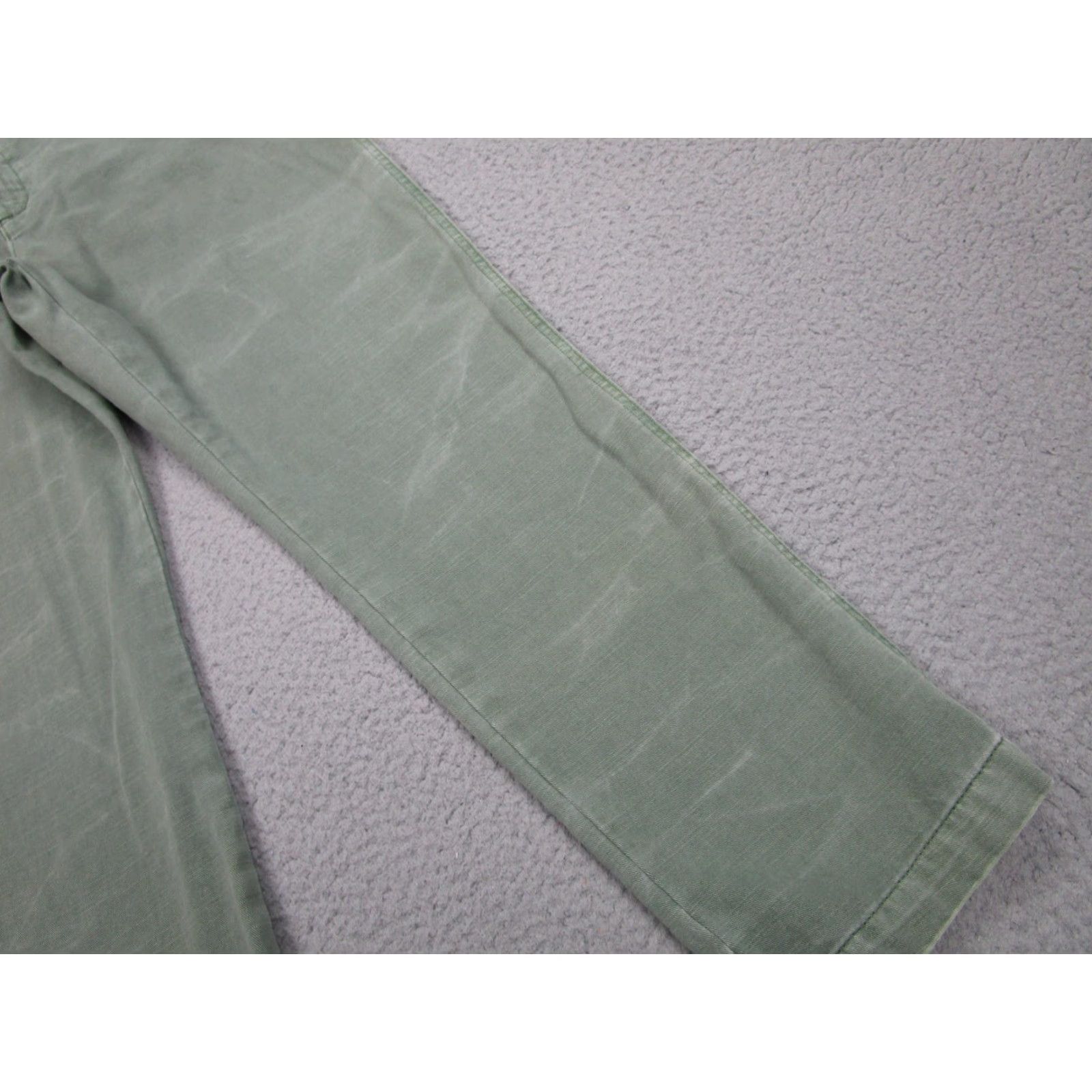 Ralph Lauren Ralph Lauren Quin Boyfriend Chino Pants Womens 12 Green grunge Straight Leg Size 34" / US 12 / IT 48 - 3 Thumbnail