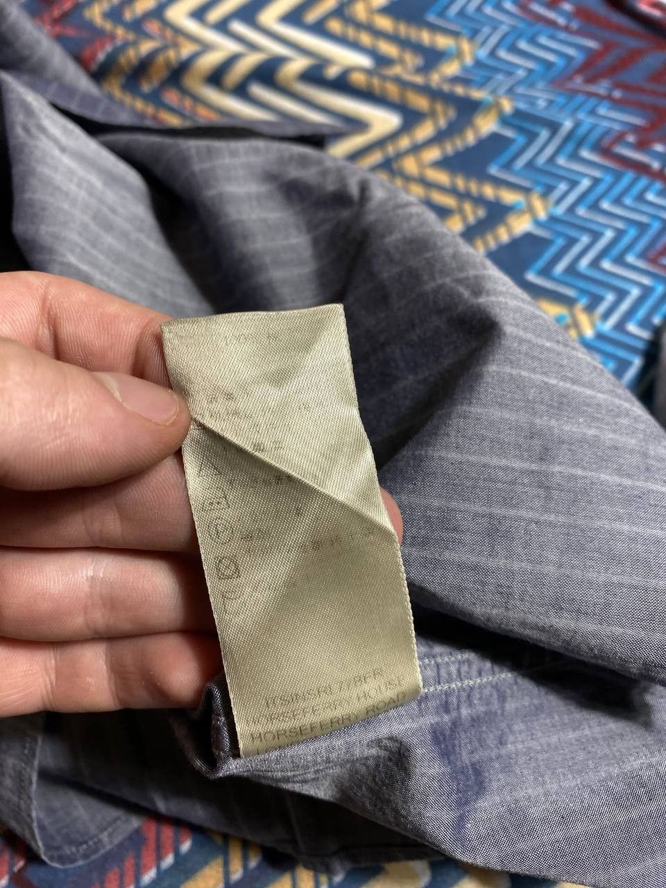 Burberry Vintage Y2K striped shirt Burberry gray Luxury streetwear Size US M / EU 48-50 / 2 - 5 Thumbnail
