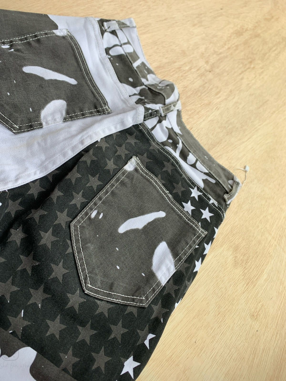 Hysteric Glamour × Japanese Brand Y2k American Flag Star Pants Size US 28 / EU 44 - 6 Thumbnail