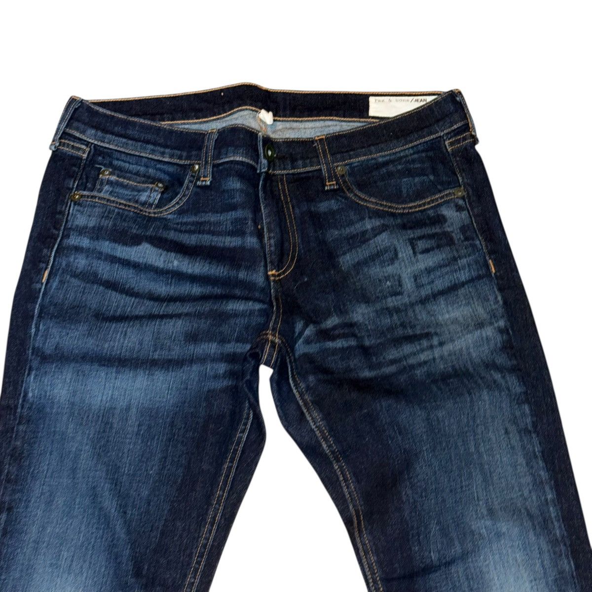 Rag & Bone Rag & Bone DRE Slim Boyfriend dark wash jeans Size 29" - 2 Thumbnail