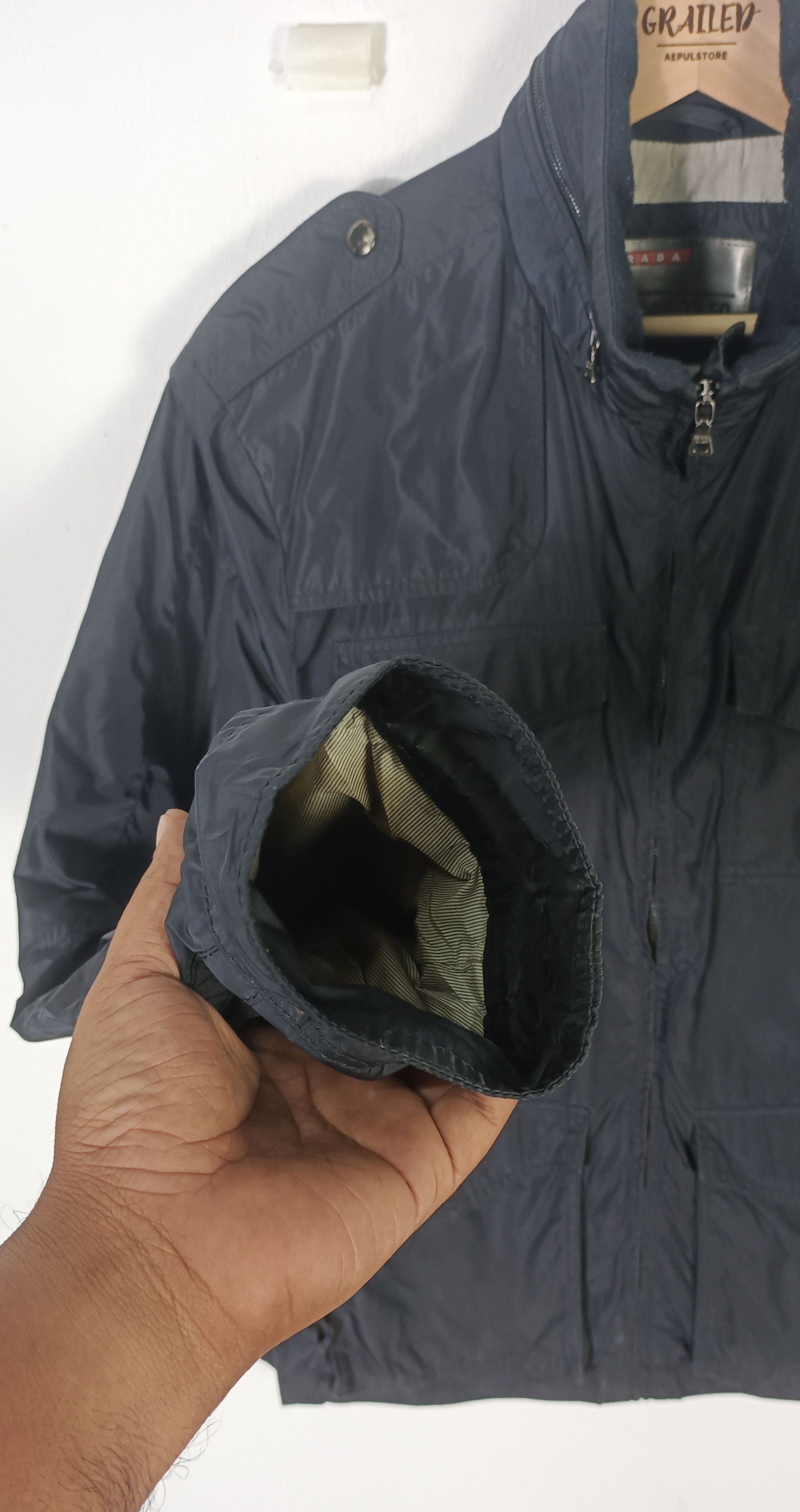 Prada Prada M6 Military Double Collar Jacket Size US M / EU 48-50 / 2 - 8 Thumbnail