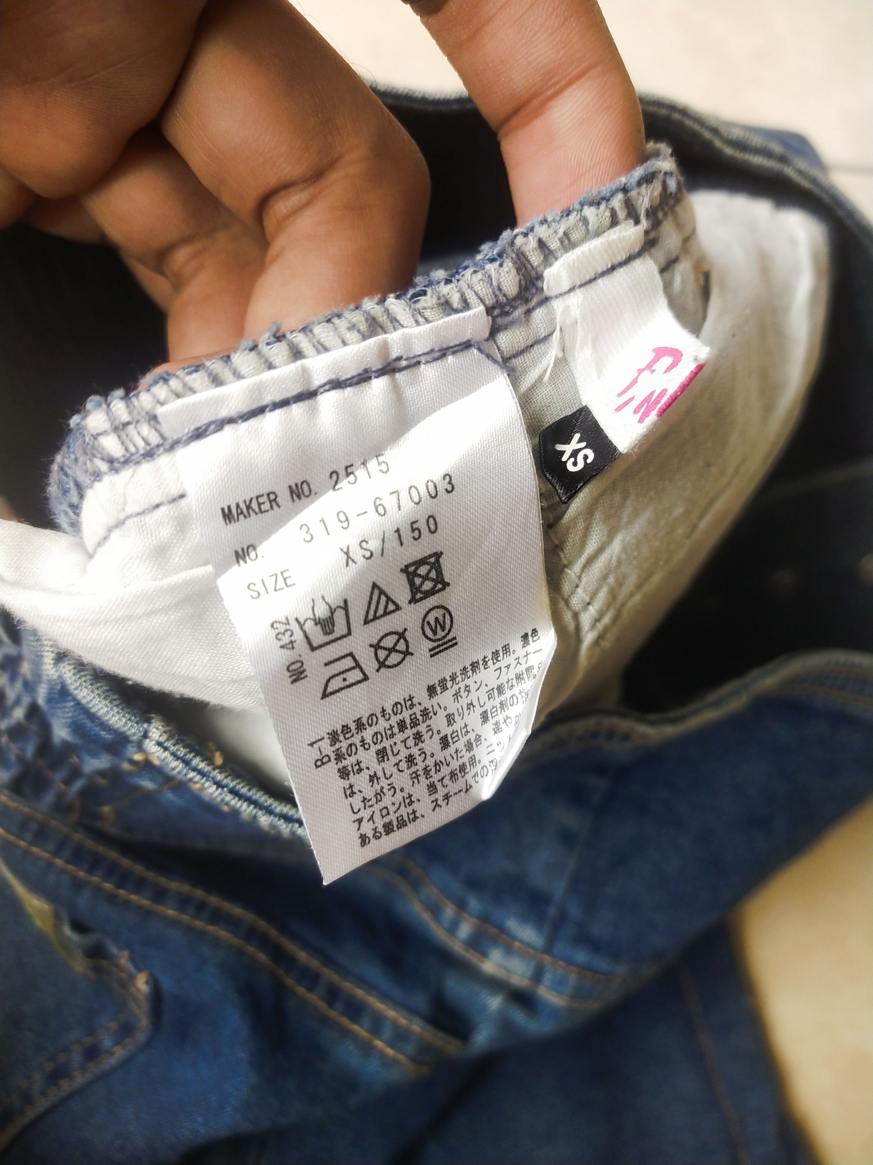 Japanese Brand Pink-latte Girl High-Waist Denim Shorts – Japan Streetwear Size 26" / US 2 / IT 38 - 6 Thumbnail