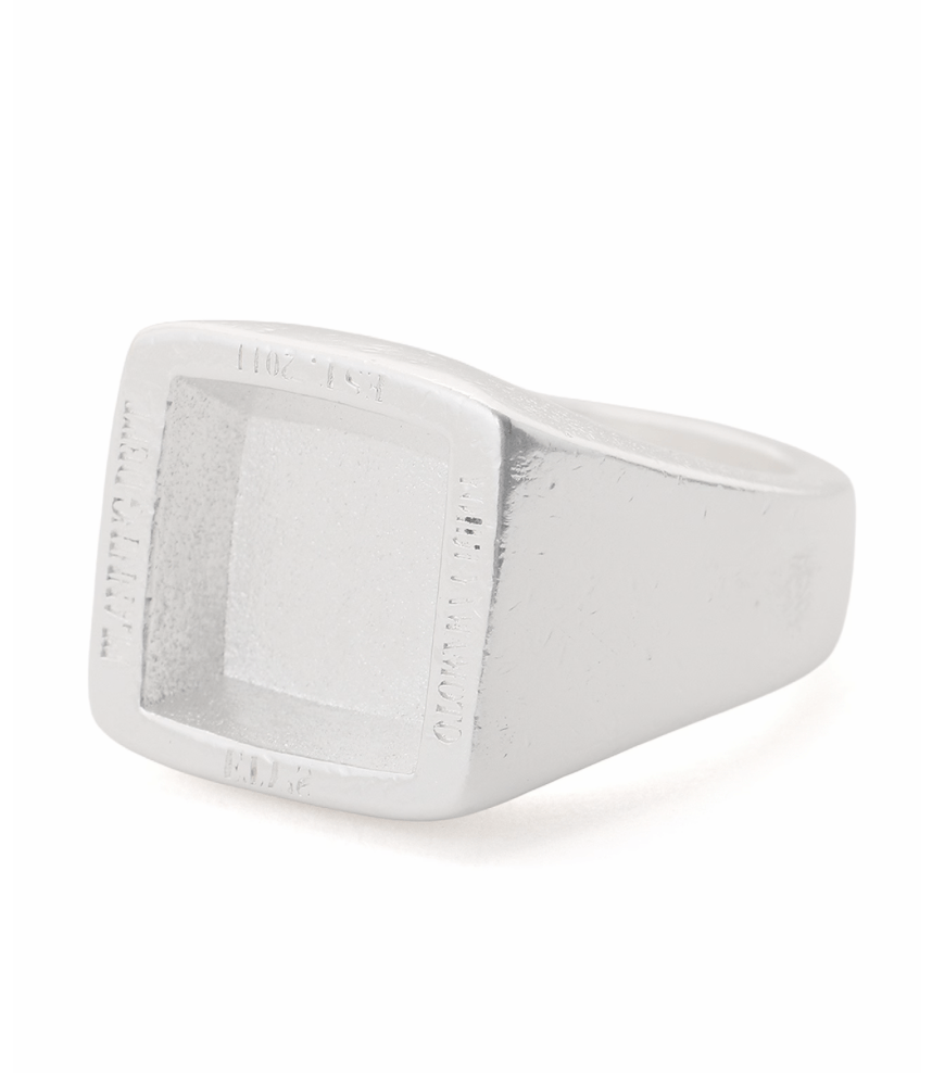 Yohji Yamamoto Yohji Yamamoto BRASS SQUARE RING US 6.5 Size ONE SIZE - 1 Thumbnail