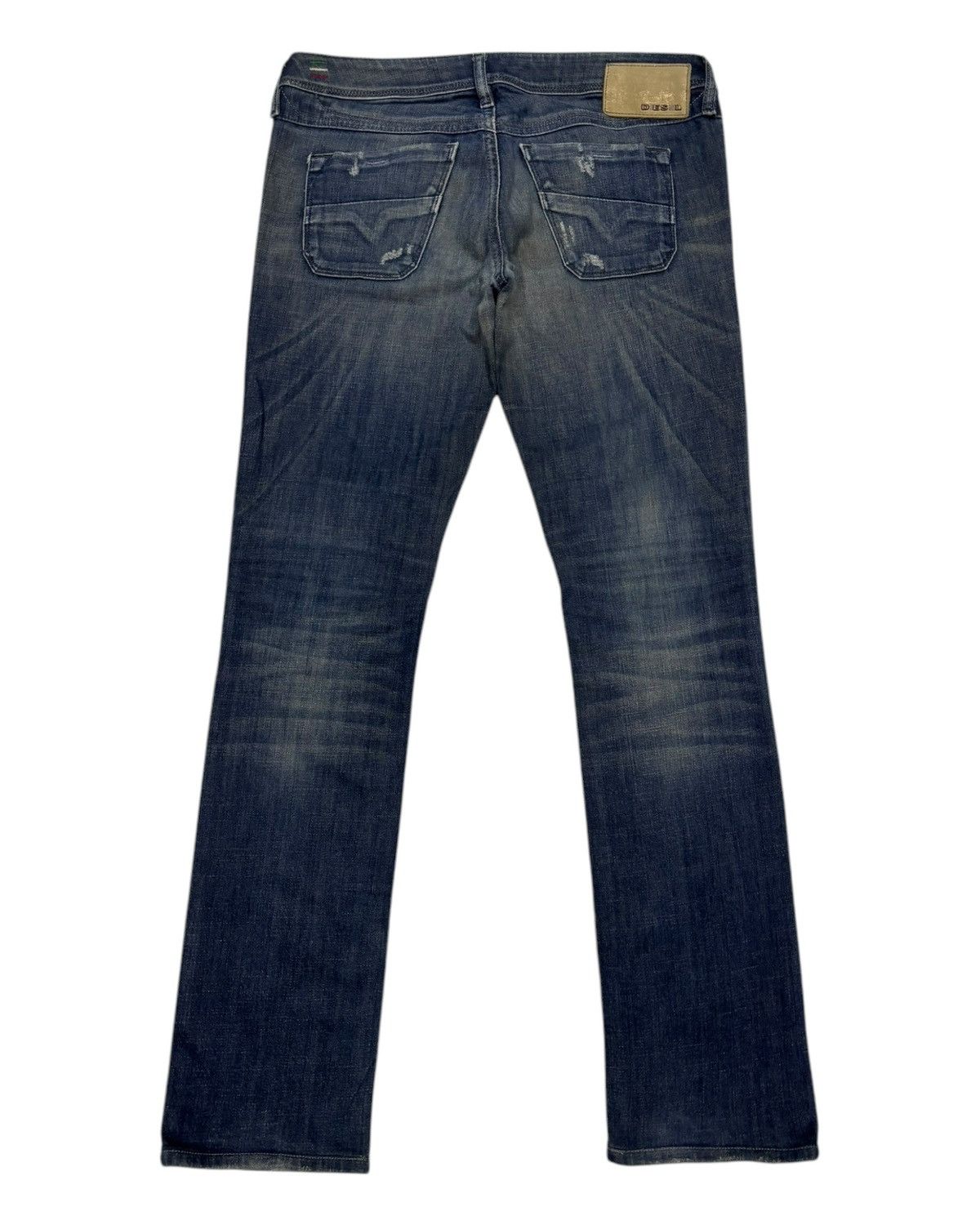 Diesel × Japanese Brand Vintage Diesel Slim Straight Denim Jeans Size US 31 - 8 Thumbnail