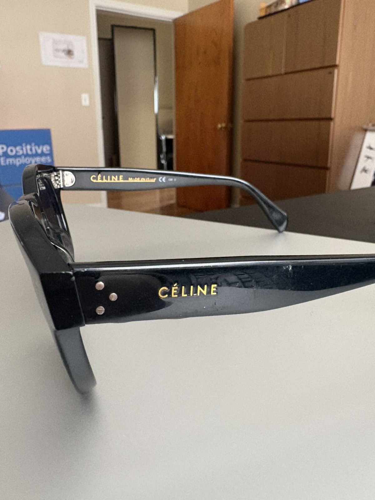 Celine Wayfarer Sunglasses CL 41031/S Phoebe Philo Size ONE SIZE - 4 Thumbnail