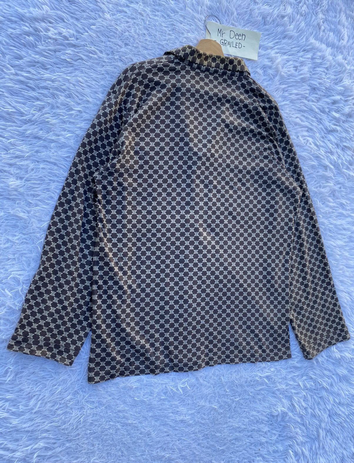 Celine Rare Vintage CELINE Monogram Pajamas Logos Size US L / EU 52-54 / 3 - 23 Thumbnail