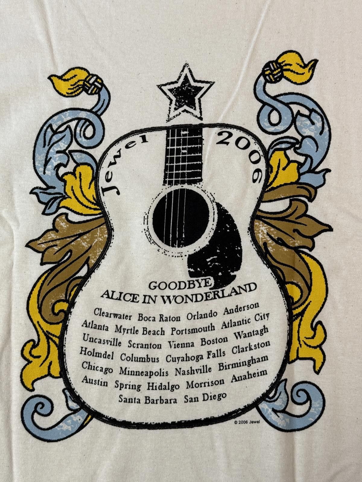 Designer Singer Jewel T-shirt Tour 2006 Goodbye Alice in Wonderland L Size US L / EU 52-54 / 3 - 1 Thumbnail
