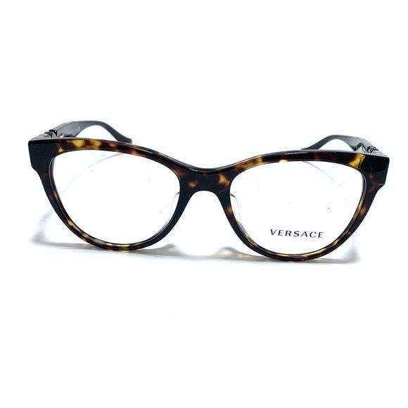image of NWT Versace Ve3304F - 108 Eyeglasses in Brown, Men's