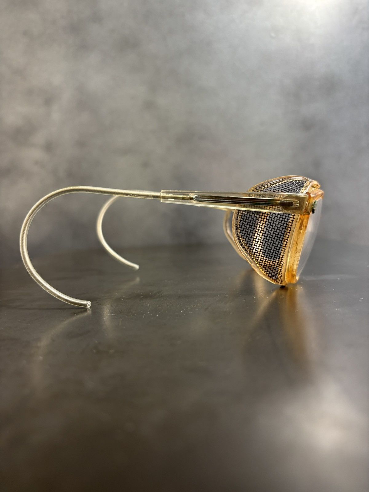 American Optical 1940s American Optical Safety Glasses WW2 Vintage Eye Frames Size ONE SIZE - 12 Thumbnail
