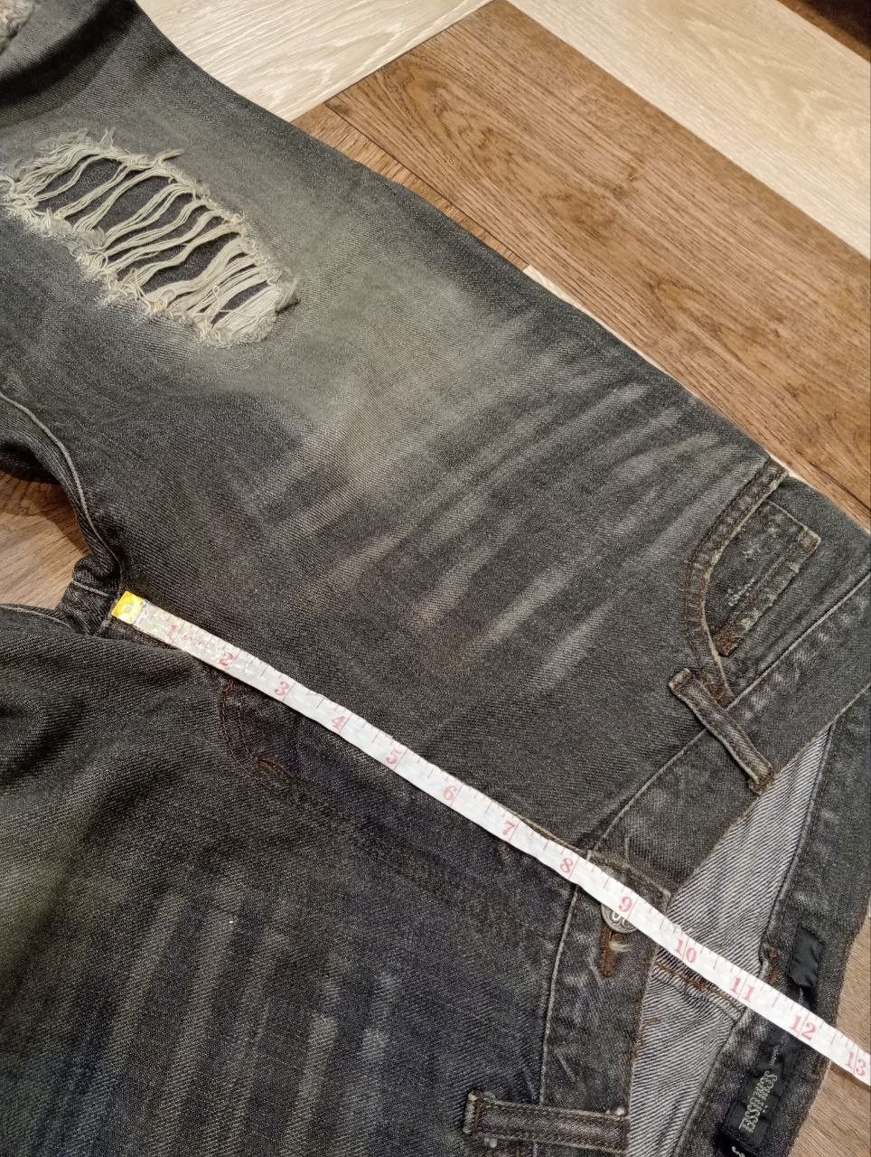 Schlussel JAPANESE SCHLUSSEL DISTRESSED DENIM PANTS Size US 32 / EU 48 - 13 Thumbnail