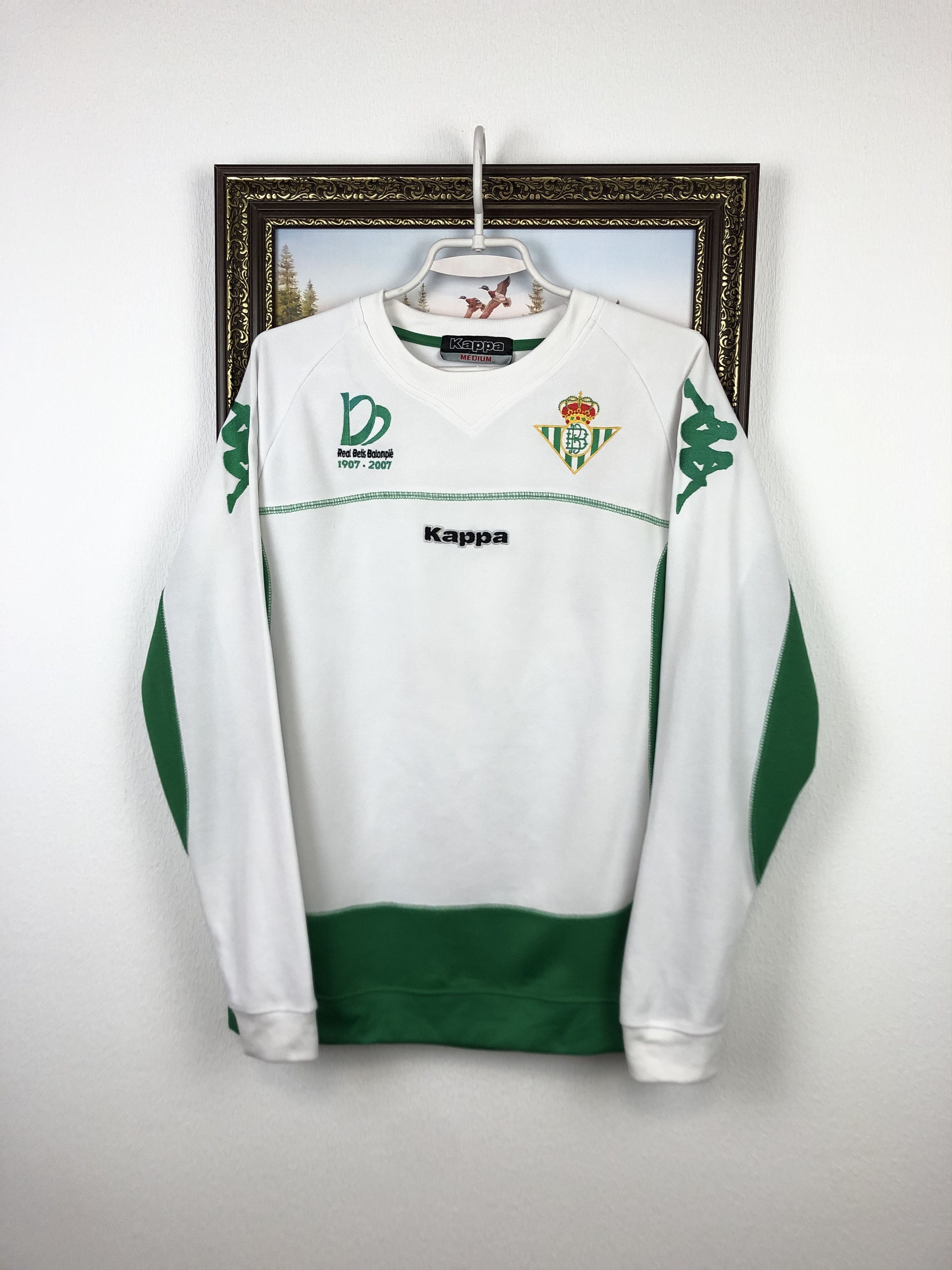 Real Betis Retro Kappa Jersey Vintage Kappa Real Betis Football