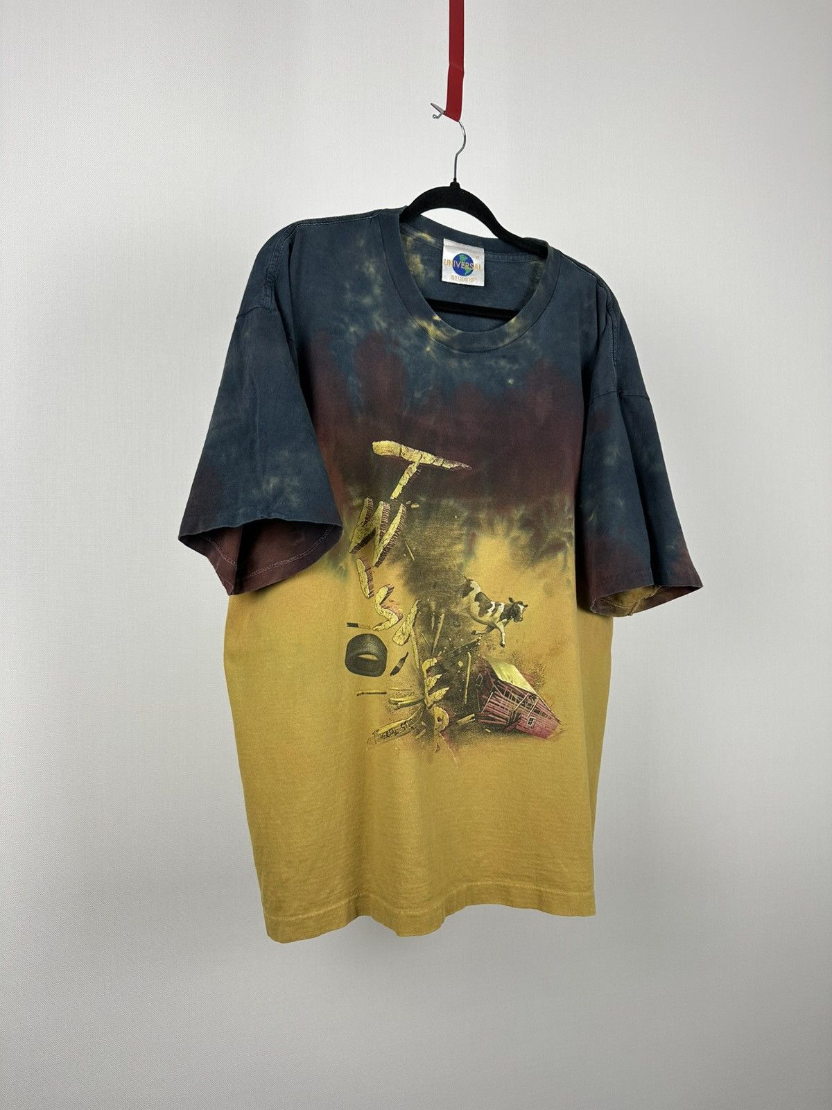 Universal Studios Vintage Universal Studios Twister Tie Dye Graphic Print Size US XL / EU 56 / 4 - 5 Thumbnail