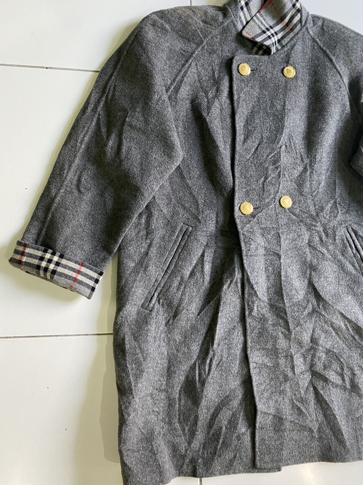 Burberry Vintage Burberrys Of London Wool Prorsum Nova check Jackets Size US L / EU 52-54 / 3 - 2 Thumbnail