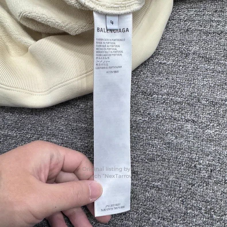Balenciaga Balenciaga sweatshirt Size US XL / EU 56 / 4 - 3 Thumbnail