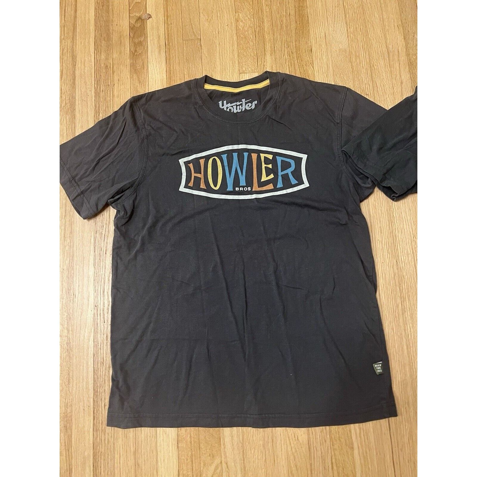 Howler Brothers Howler Bros Logo T Shirts Mens Medium Gray Short Sleeve Size US M / EU 48-50 / 2 - 2 Thumbnail