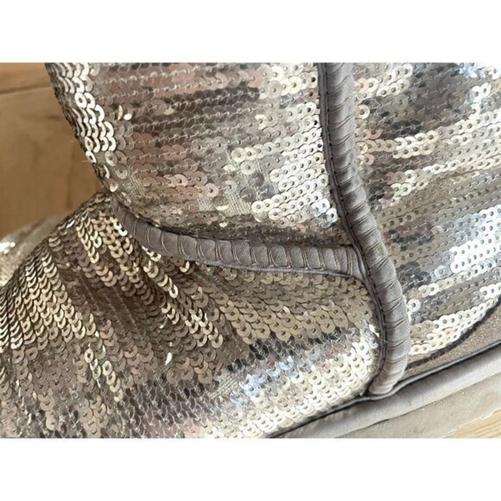 Ugg UGG Australia Cosmos Sequin Silver Gold Short Boots SIZE 9 Size US 9 / IT 39 - 8 Thumbnail