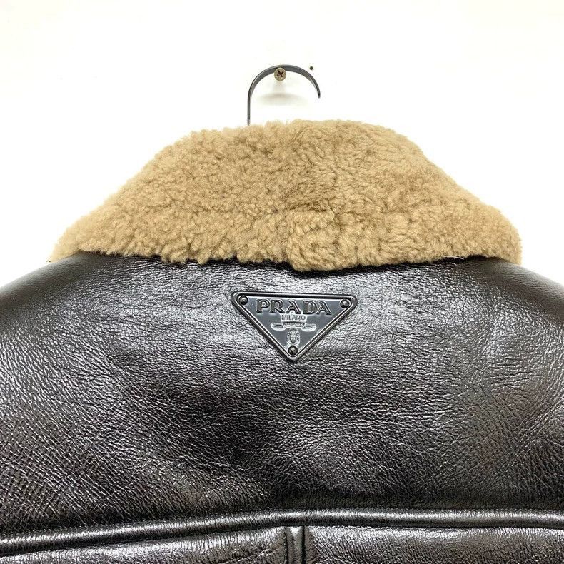 Prada Prada Shearling Jacket with Tags, Size 36 -2505 Size US S / EU 44-46 / 1 - 8 Thumbnail