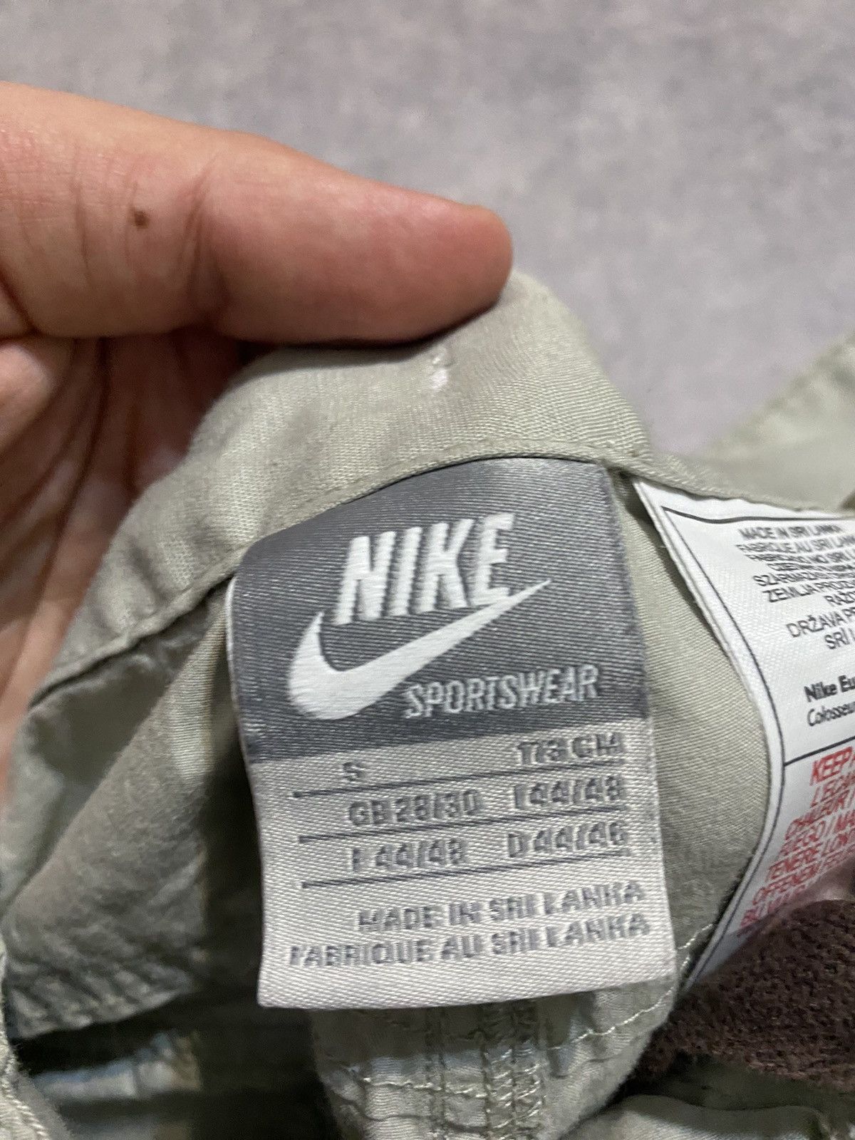 Nike × Vintage Vintage Nike Cargo Shorts Lightweight Size US 30 / EU 46 - 10 Thumbnail
