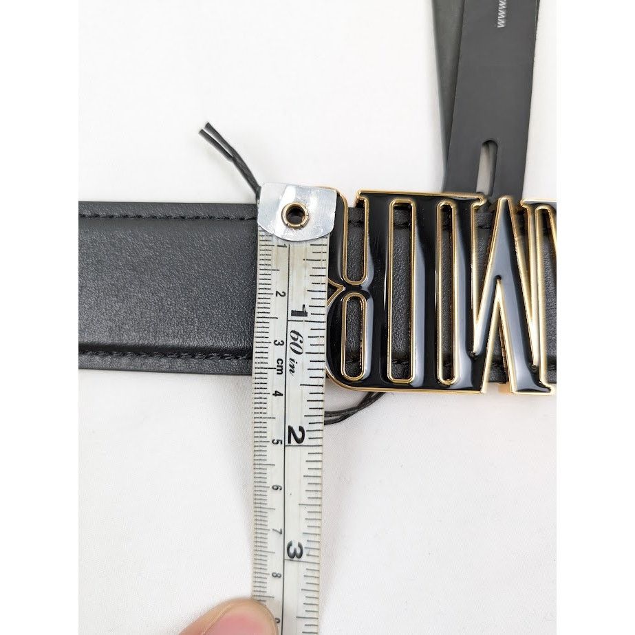 Amiri o1rshd1 Size: 105 CM / Nappa Amiri 4cm Belt in Black Size 42 - 11 Thumbnail