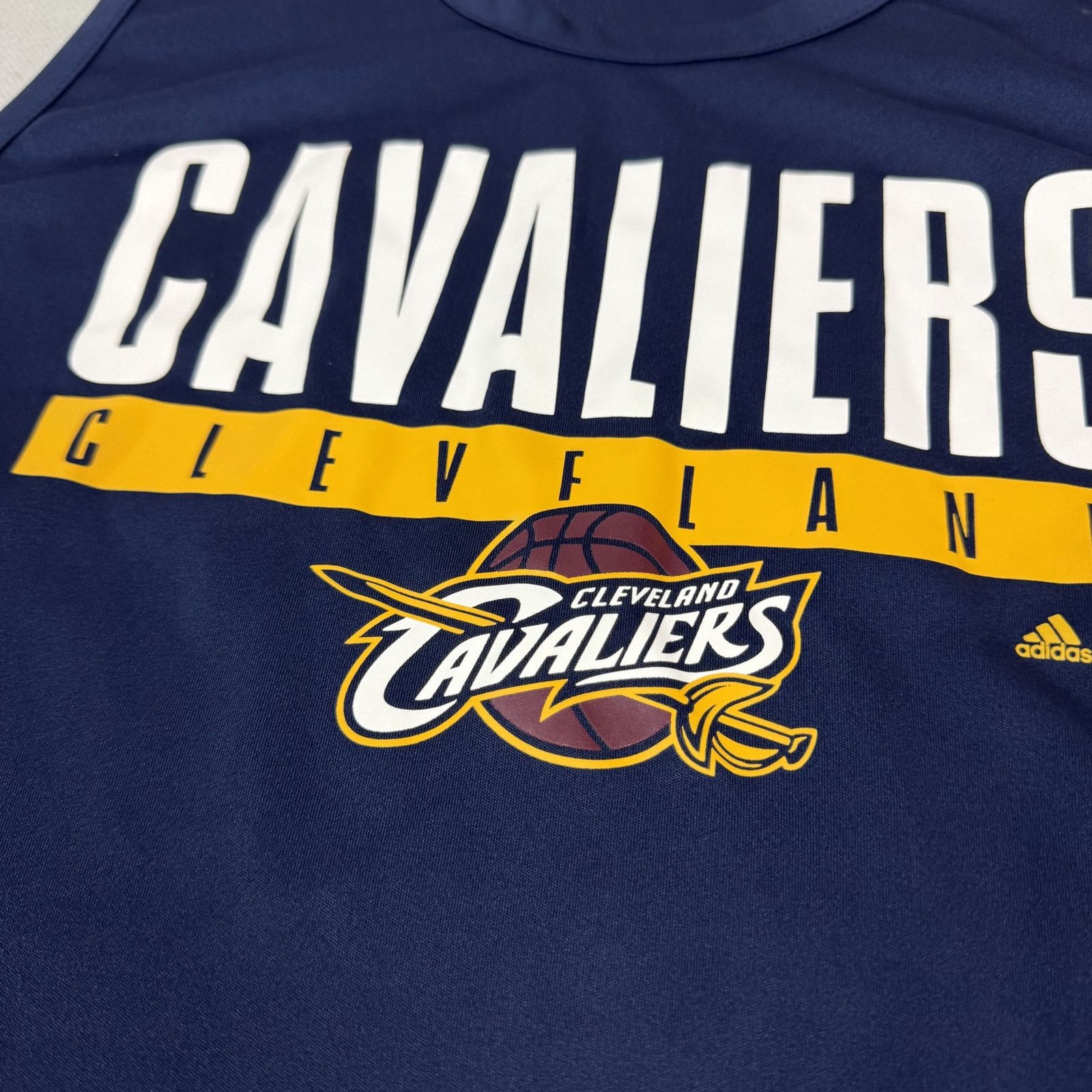 Adidas × NBA Adidas Men's Blue Cleveland Cavaliers Basketball Jersey Size US L / EU 52-54 / 3 - 2 Thumbnail