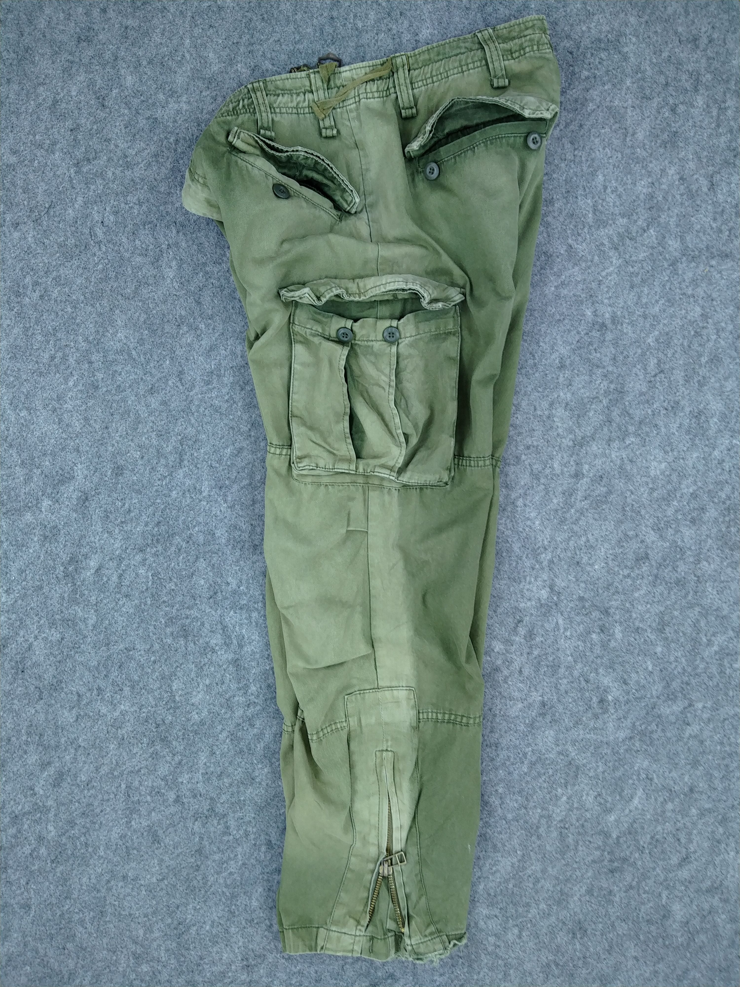 Japanese Brand Browny Drawstring Waist Japanese Brand Cargo -CP161 Size US 34 / EU 50 - 4 Thumbnail