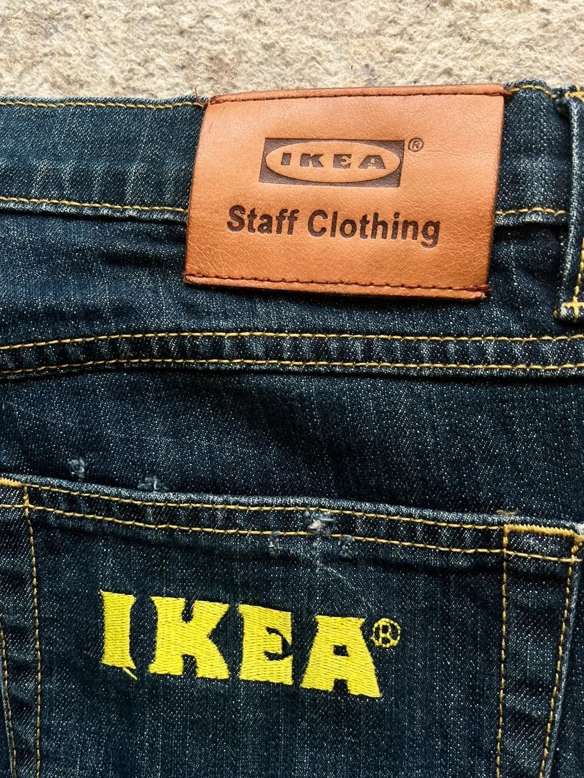 Ikea IKEA Denim 2010 Flared Jeans Denim Y2K Sz W 34 x L 36 Size US 34 / EU 50 - 6 Thumbnail