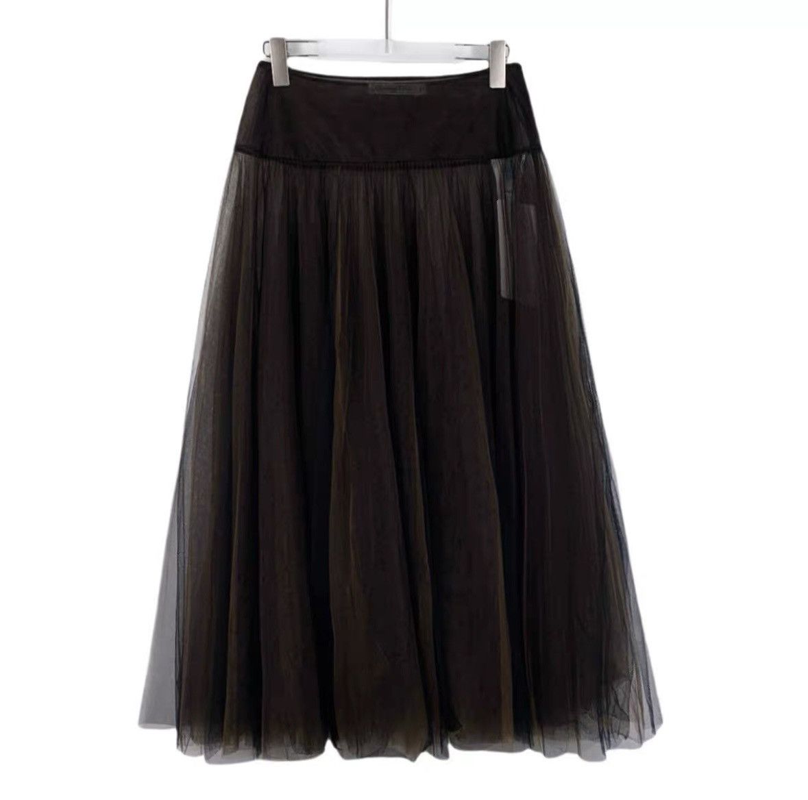 Dior Dior Tulle Dress, Three-layer Color-blocked Tulle K26WX Size 25" / US 0 / IT 36 - 1 Thumbnail