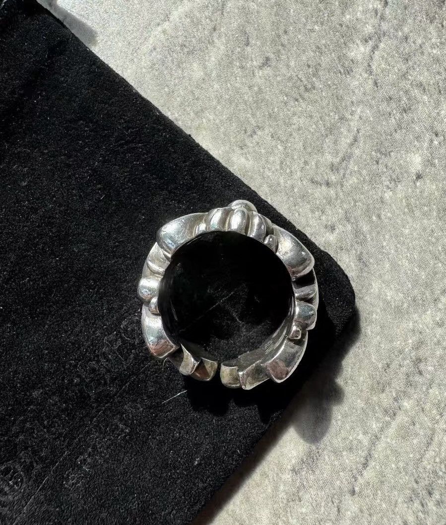 Chrome Hearts Chrome Hearts Cross Open Flower Ring Size ONE SIZE - 3 Thumbnail