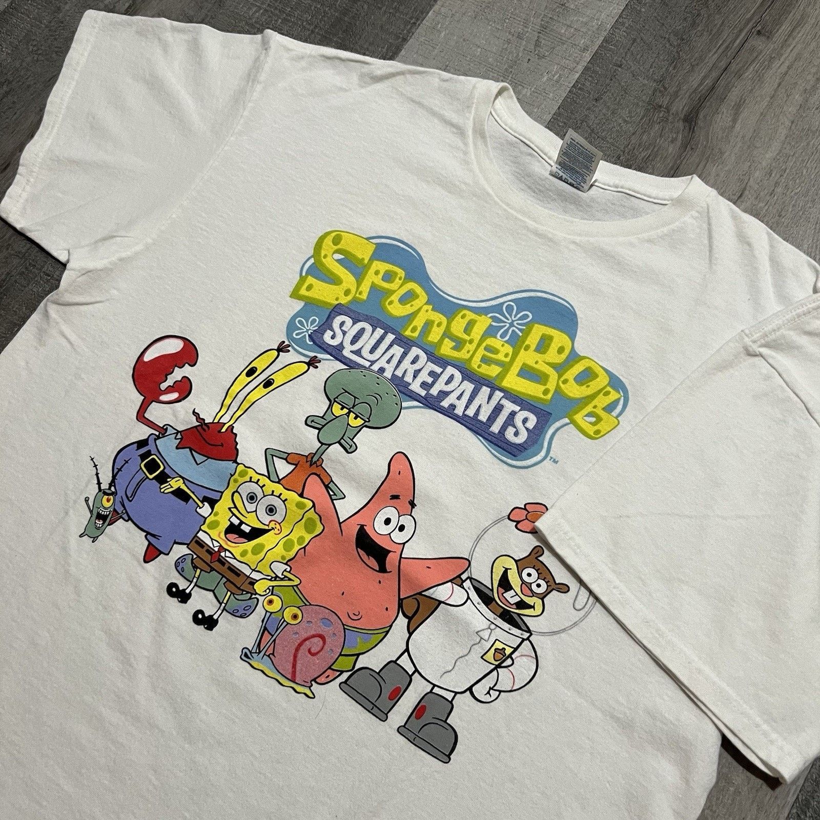 Delta SpongeBob SquarePants Graphic T Shirt Nickelodeon TV Sz XL Size US XL / EU 56 / 4 - 2 Thumbnail