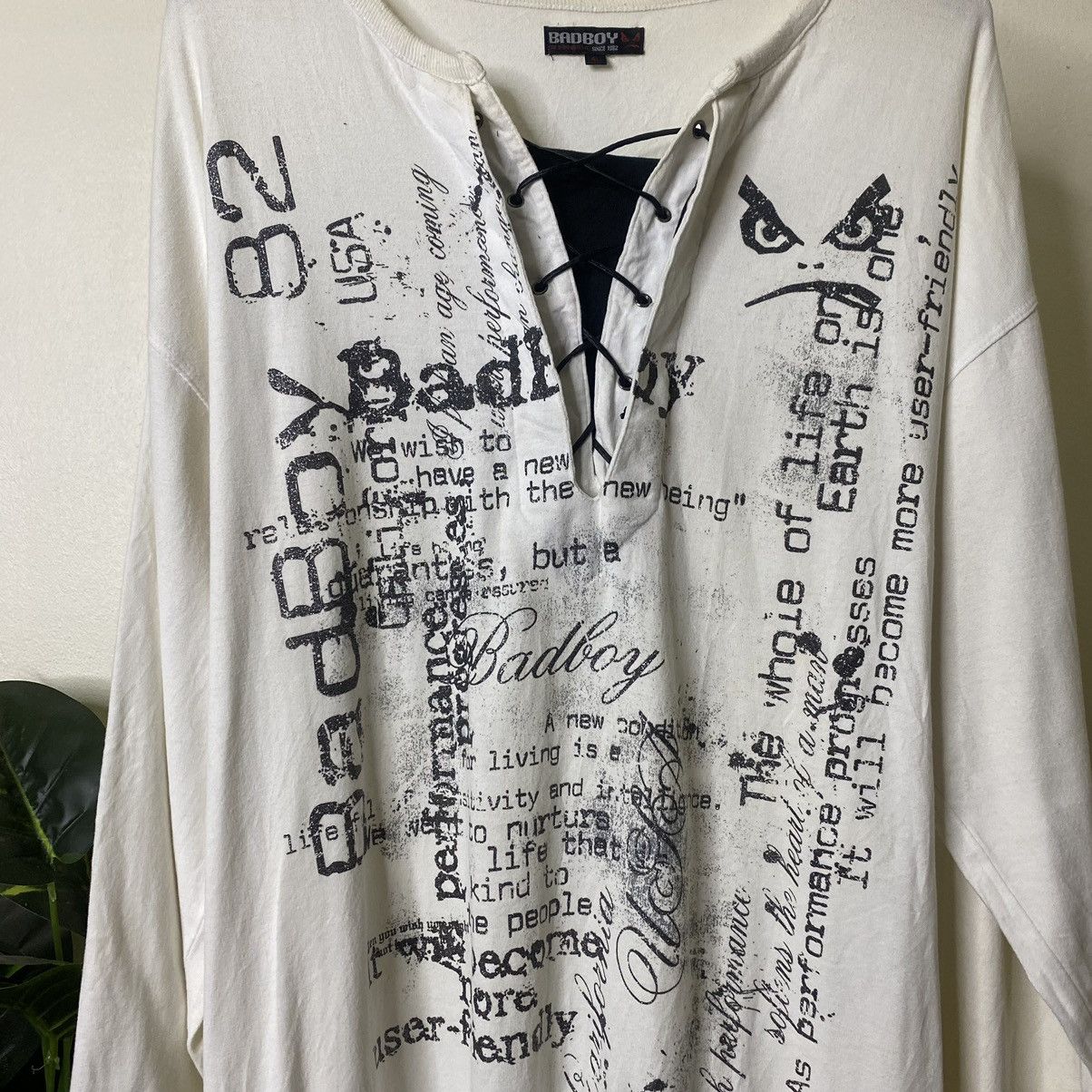If Six Was Nine × Japanese Brand × Seditionaries Badboy Seditionaries Poem Ifsixwasnine Cyber Gothic Punk LS Size US XXL / EU 58 / 5 - 2 Thumbnail