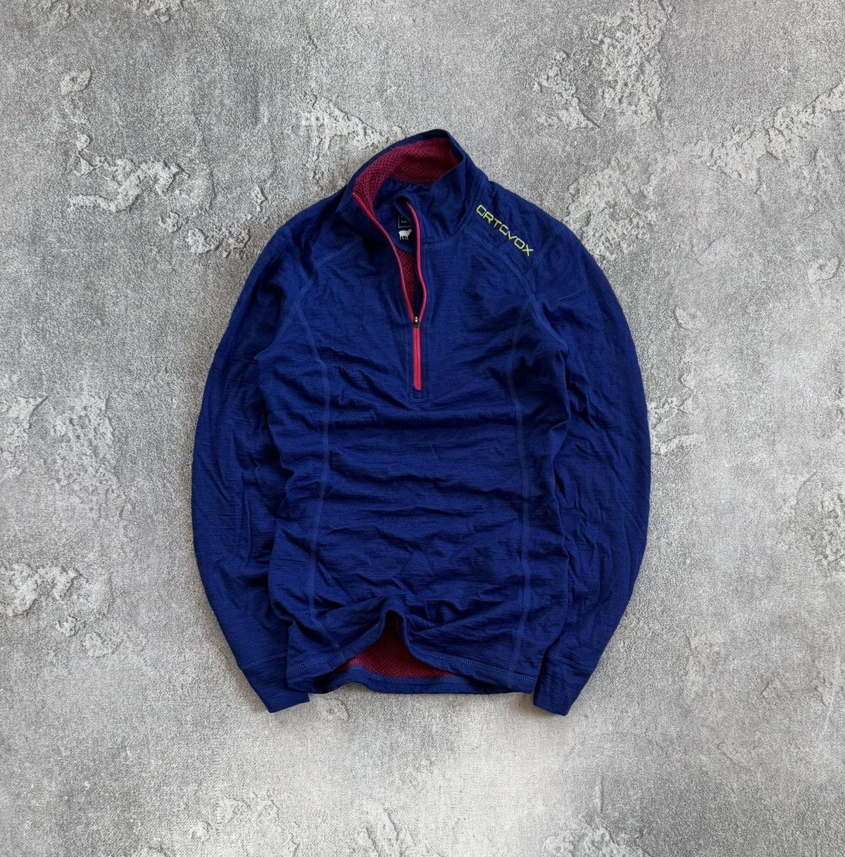 ORTOVOX Ortovox XS/size 1/4 zip sweater knitwear long sleeve outdoor Size XS / US 0-2 / IT 36-38 - 1 Thumbnail