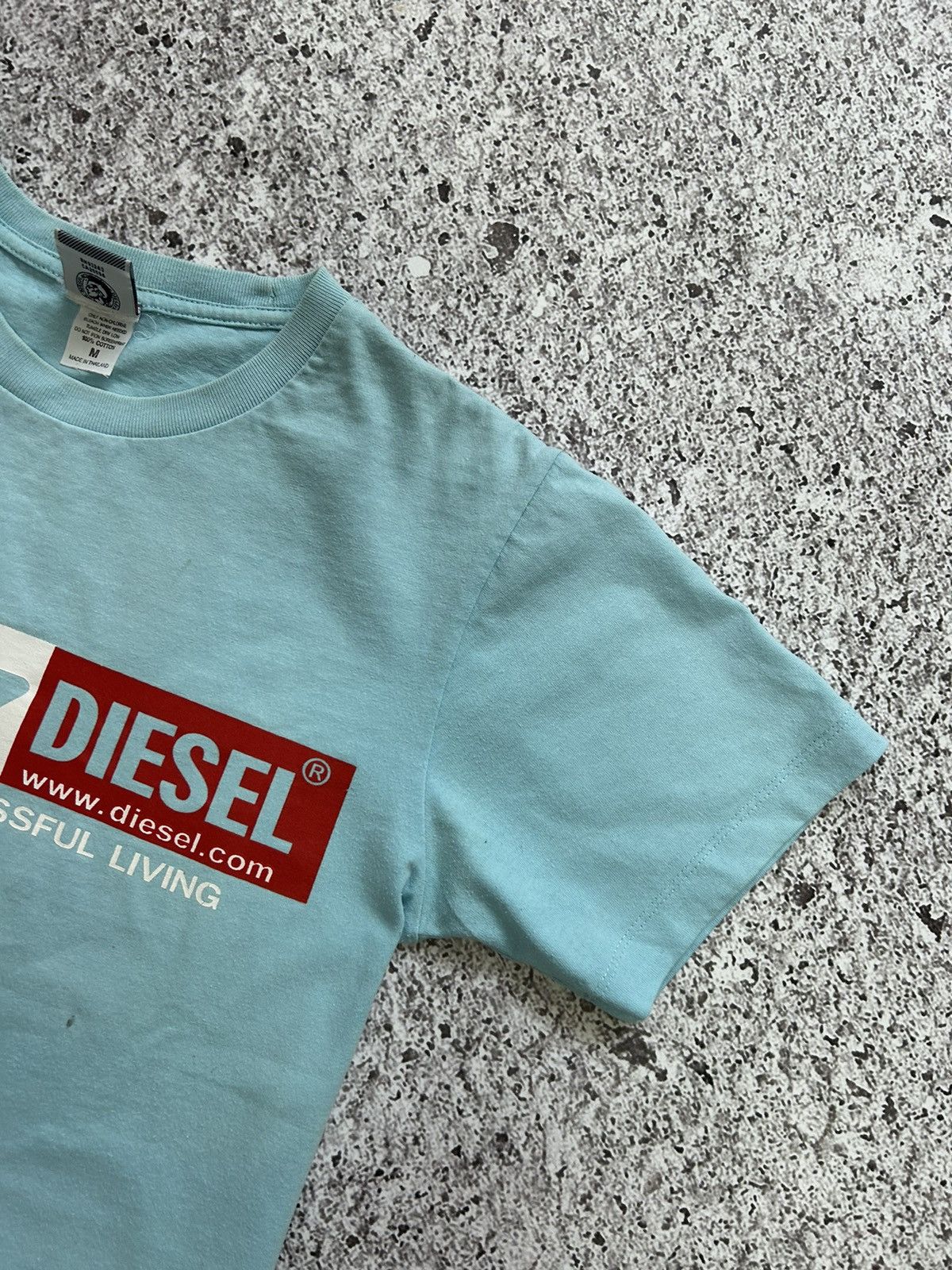 Diesel × Japanese Brand Vintage 90s Diesel Big logo t-shirt retro rare Y2K Size US XS / EU 42 / 0 - 12 Thumbnail