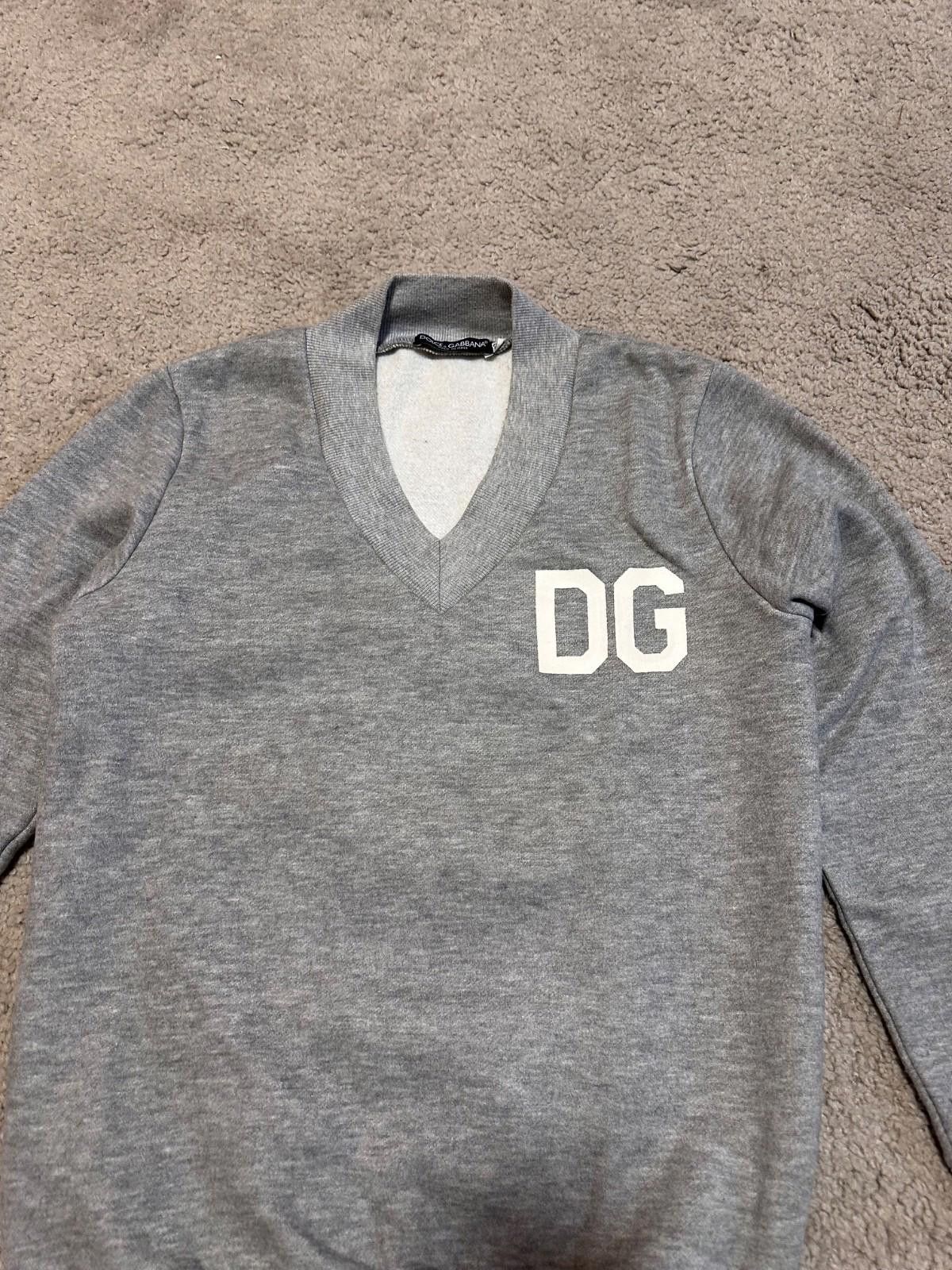 Dolce & Gabbana Dolce&Gabbana DG Logo Sweatshirt Sz 48 Size XL / US 12-14 / IT 48-50 - 4 Thumbnail