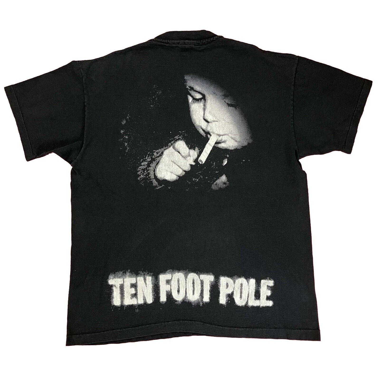 Anvil Vintage 90s Ten Foot Pole Punk Rock Band Rev XL T-Shirt Size US XL / EU 56 / 4 - 4 Thumbnail