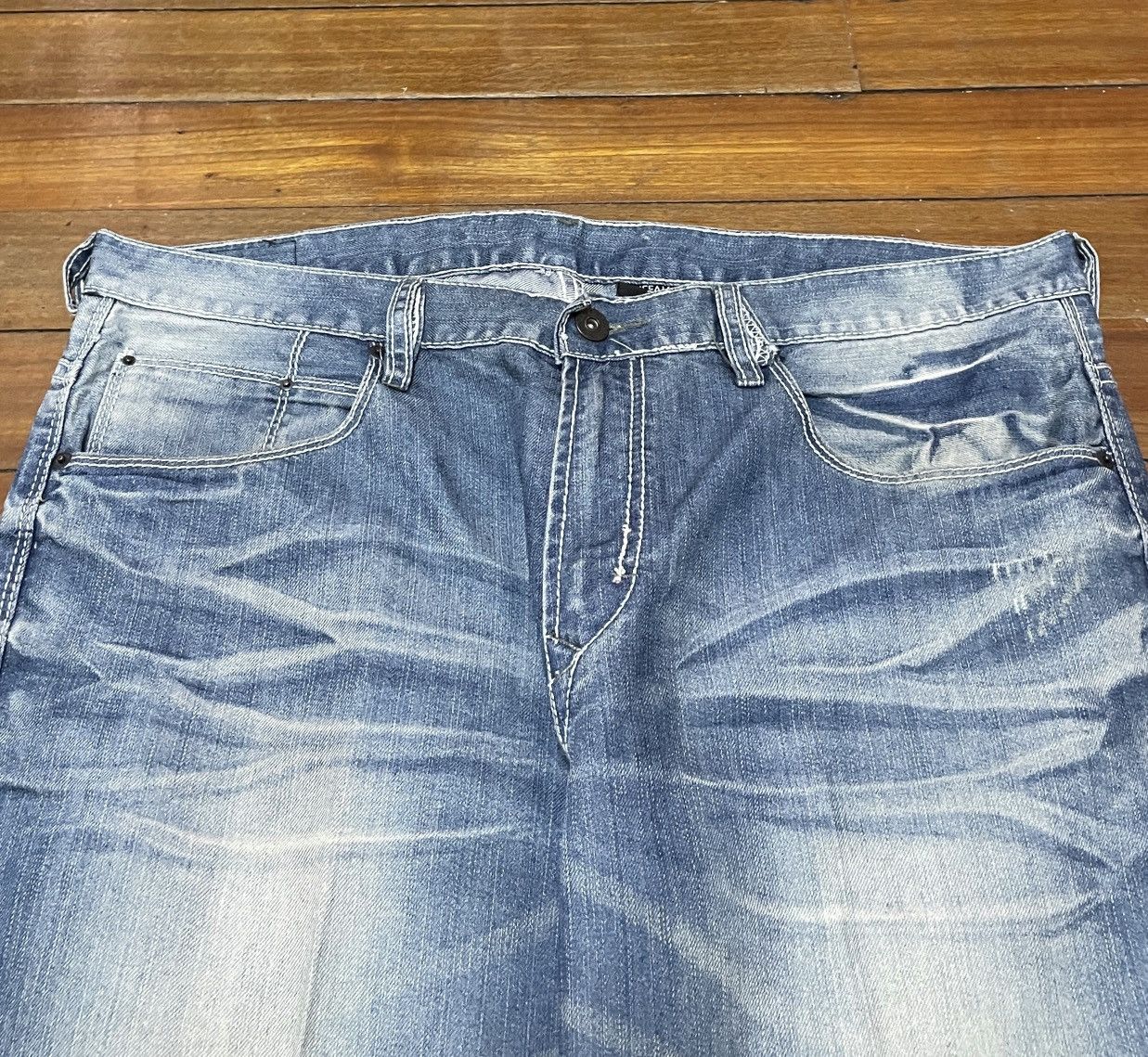 Buffalo David Bitton × Vintage Rare Design Vintage Buffalo David Bitton Baggy Jeans 2000s Size US 38 / EU 54 - 3 Thumbnail