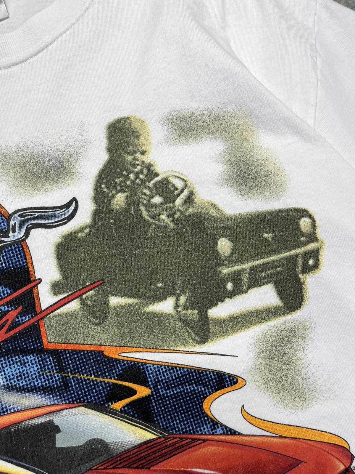 Vintage Vintage 90s Mustang 4th generation graphic tee Size US M / EU 48-50 / 2 - 8 Thumbnail