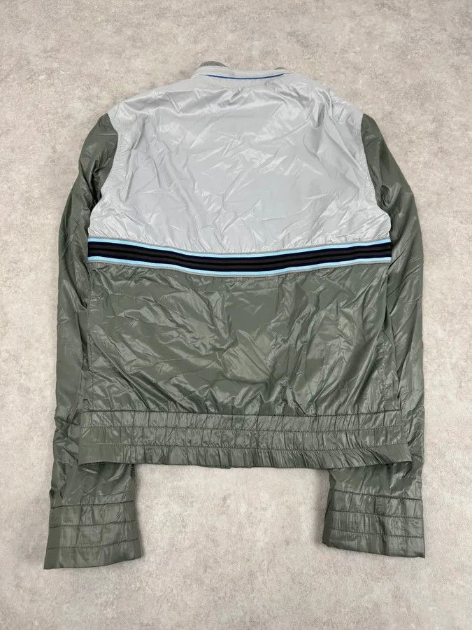 Dolce & Gabbana 2000s Dolce & Gabbana Grey & Green Windbreaker Jacket Size US M / EU 48-50 / 2 - 7 Thumbnail