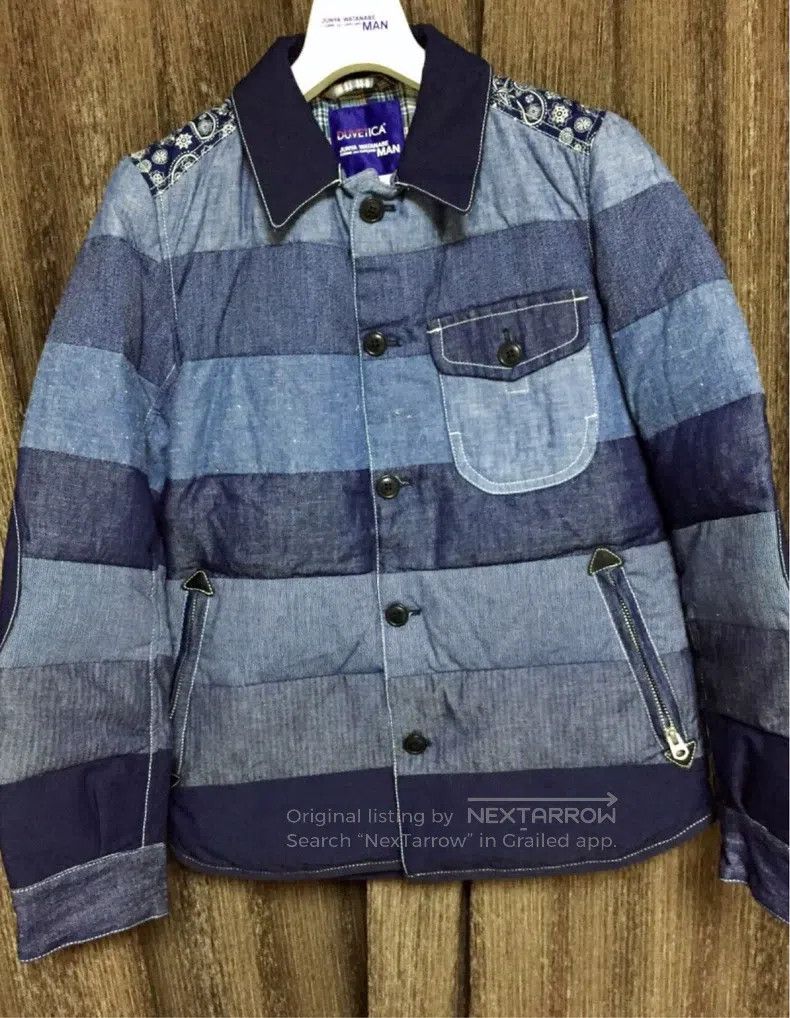Junya Watanabe Junya Watanabe Indigo-dyed coat Size US XS / EU 42 / 0 - 1 Thumbnail