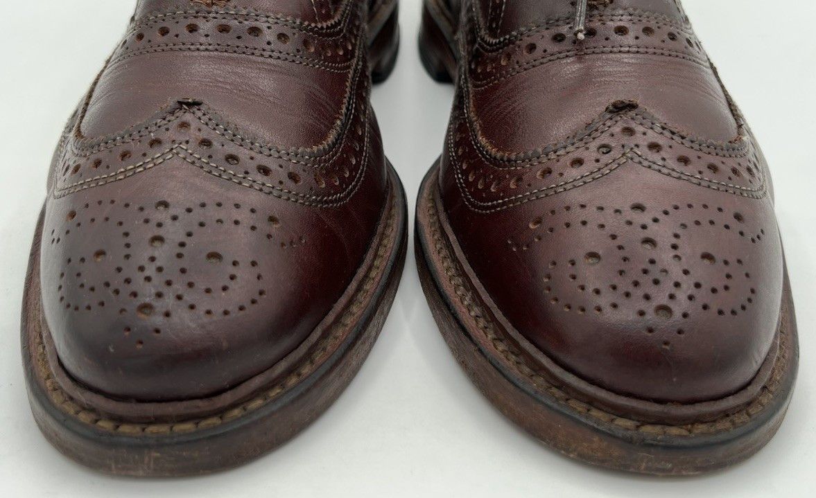 Allen Edmonds Allen Edmonds MCTAVISH Oxford Wingtip Brown Leather Size 9D Size US 9 / EU 42 - 3 Thumbnail