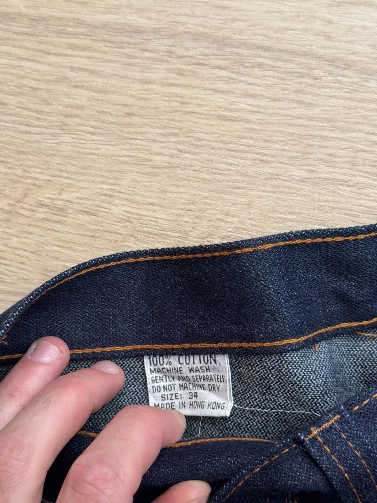 Haute Hippie Vintage 70-80’s Penisula Women’s Hippie Denim Jeans Pants Size 34" / US 12 / IT 48 - 5 Thumbnail