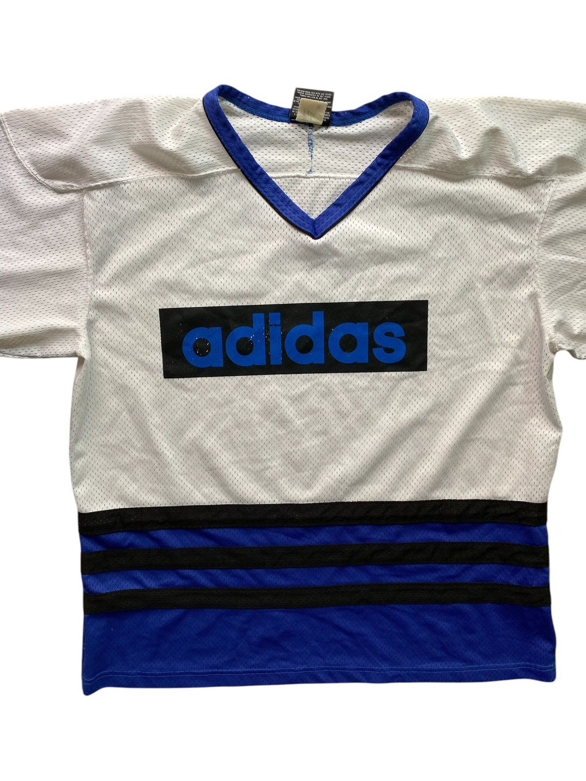 Adidas × Vintage VTG ADIDAS EQUIPMENT HOCKEY JERSEY YEEZY KOBE PHARELL BOOST Size US L / EU 52-54 / 3 - 5 Thumbnail